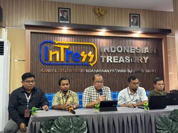 Hingga Mei, Belanja APBN Sulbar diangka 34,11 Persen