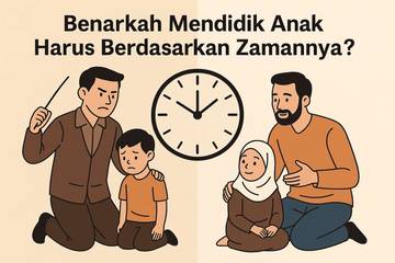 Benarkah Cara Mendidik Anak Harus Sesuai Zamannya?