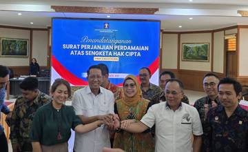 Menkum Saksikan Perdamaian Mie Gacoan dan LMK SELMI