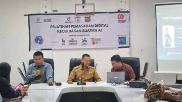 UMKM di Mamuju Dilatih Pemasaran Digital Gunakan Kecerdasan AI