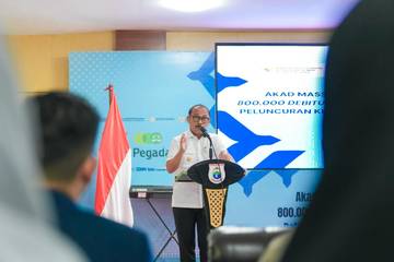 Peluncuran KUR di Sulbar, Bunga Hanya 3 Persen