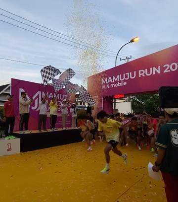 Polda Sulbar Dukung Penuh Event Mamuju RUN
