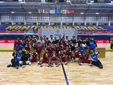 Tim Futsal Putra Indonesia Rebut Emas dari Thailand