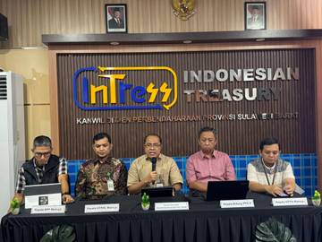 Pendapatan APBN Sulbar Lampaui Target Hingga November