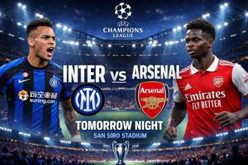 Jadwal Inter Milan vs Arsenal di Liga Champions