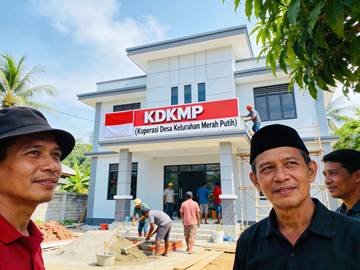 Sebanyak 173 Koperasi Merah Putih  Proses Pembangunan di Sulbar