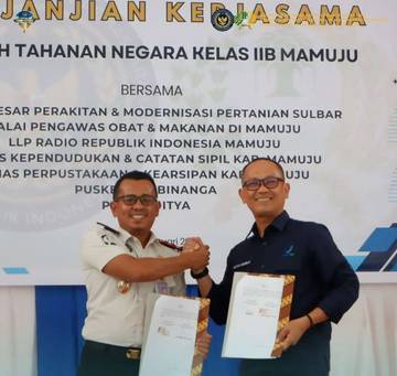 BPOM dan Rutan Mamuju Perkuat Kolaborasi Pengawasan
