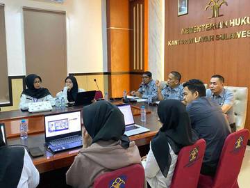 ​Kanwil Kemenkum Sulbar Komitmen Memberikan Pelayanan Terbaik