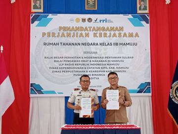Disdukcapil Mamuju Perkuat Layanan Administrasi Warga Binaan Rutan