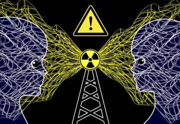Radiasi Gelombang Frekuensi Radio pada Pemancar Radio Terestrial