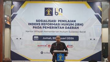 Pemda Diminta Pahami Indikator Penilaian Indeks Reformasi Hukum