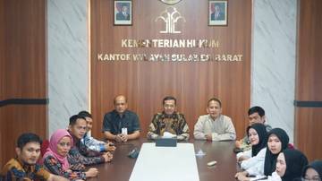 Sebanyak 988 Permohonan Kekayaan Intelektual di Kemenkum Sulbar 