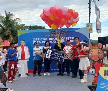 Kick Off Piala Dunia di Mamuju Berlangsung Meriah