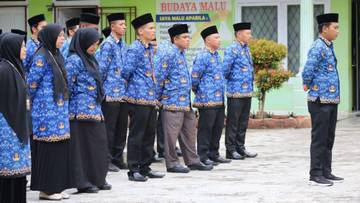 Seragam ASN Kementerian Agama Pakai Baju Biru Prabowo