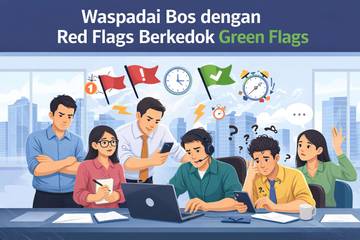 Mengenali Tanda Atasan Red Flags berkedok Green Flags