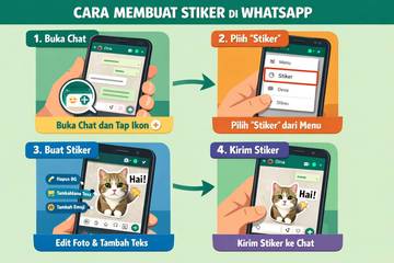 Membuat Stiker WhatsApp Langsung di Aplikasi Whatsapp