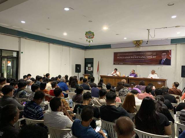 Senator Stefanus BAN Liow Serap Aspirasi Masyarakat