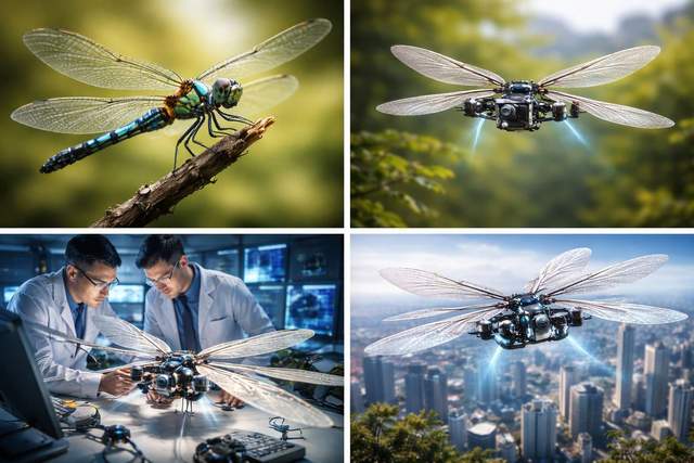 Inspirasi Capung Jadi Helikopter dan Teknologi Terbang