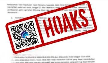 Hoaks Surat Hasil Keputusan Rapat Mengatasnamakan Bappenas