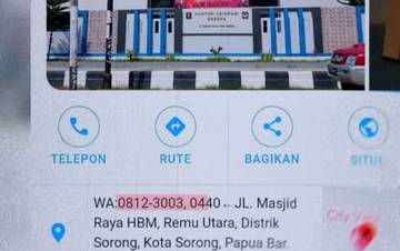 Hoaks Nomor WA Kantor Imigrasi