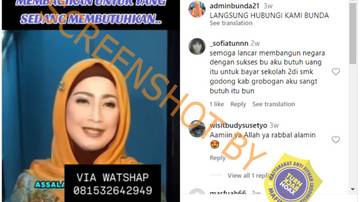 Hoaks Desy Ratnasari Bagikan Puluhan Juta Rupiah