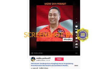 Hoaks Andika Perkasa Bagi-bagi Uang di Media Sosial