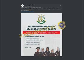 Hoaks Rekrutmen Kejari 2024/2025
