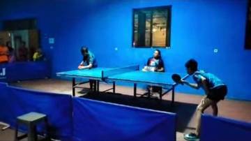 Pertandingan Tenis Meja Divisi 2 dan 3 Di RTM