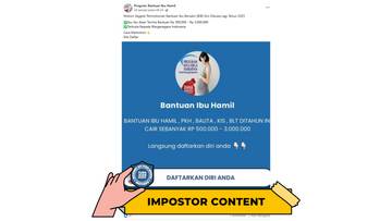 Hoaks Tautan Pendaftaran Program Bantuan Ibu Bersalin