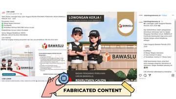 Hoaks Rekrutmen Calon Anggota Bawaslu Melalui Whatsapp