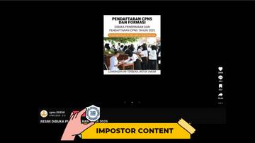 Hoaks Pendaftaran CPNS 2025 Dibuka