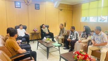 Temui Wali Kota Bitung, Pasiak Sampaikan Persiapan Ibadah Haji 2025