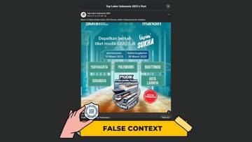 Hoaks Tautan Pendaftaran Mudik Gratis Bank Mandiri