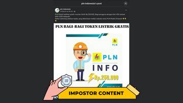 Hoaks Tautan Pendaftaran Voucher Token Listrik Gratis PLN