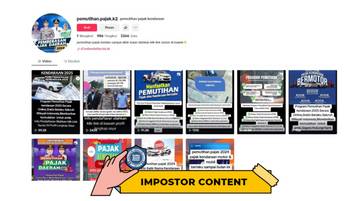 Hoaks Akun Tiktok dan Tautan Pemutihan Pajak 2025