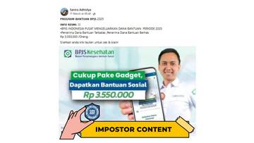 Hoaks Dana Bantuan dari BPJS