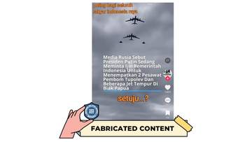 Hoaks Video Jet Tempur Rusia Tiba di Biak