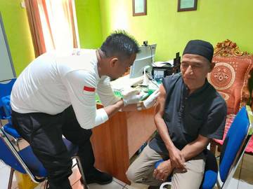 Calon Jemaah Haji Bolmut Mendapat Vaksin Meningitis Sebelum Keberangkatan