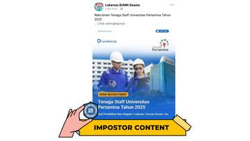 Hoaks Tautan Lowongan Kerja Tenaga Staf Universitas Pertamina