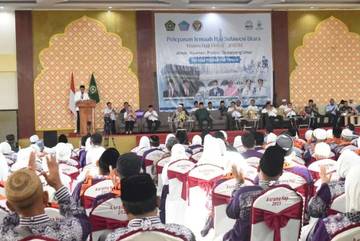 Kabintal Lanud Hadiri Pelepasan Jemaah Haji Sulut 2025