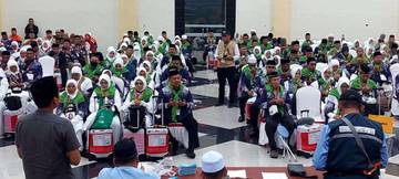 CJH Sulut Kloter 13 Menuju Embarkasi Balikpapan