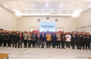 Pengurus KONI Sulut Periode 2025-2029 Resmi Dikukuhkan