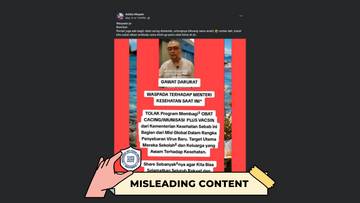 Hoaks Virus Baru Disebarkan Melalui Pembagian Obat Cacing