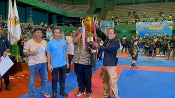 Inkado Sulut Raih Juara Umum Kejurnas Karate 2025