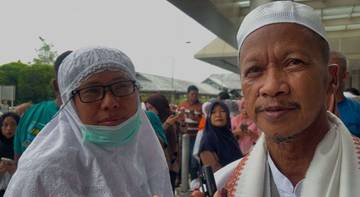 Jemaah Haji Bolmong Kloter 13 Tiba di Manado