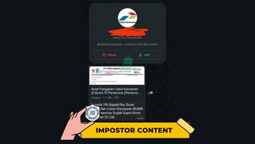 Hoaks Surat Panggilan Calon Karyawan Pertamina Melalui Whatsapp
