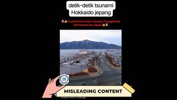 Hoaks Video Tsunami di Jepang 30 Juli 2025
