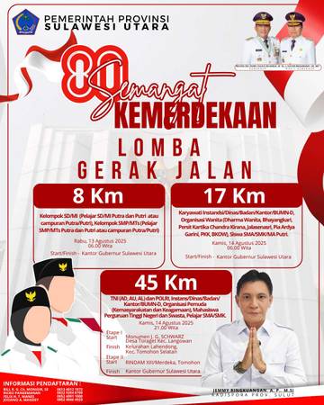 Lomba Gerak Jalan Semangat Kemerdekaan 