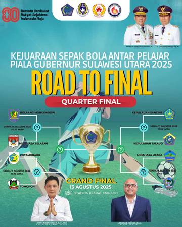 Minut Vs Tomohon Final Kejuaraan Sepakbola Pelajar Sulut