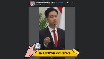 Hoaks Gibran Bagi-bagi Uang Rayakan HUT ke-80 RI